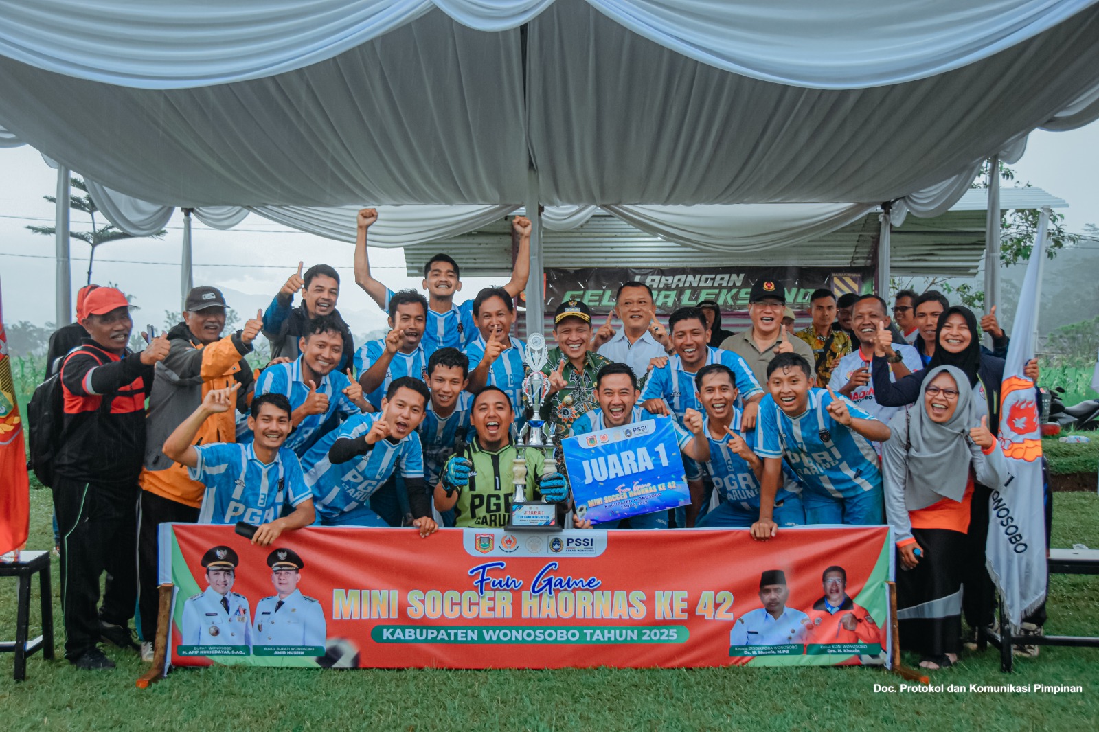 Fungame Mini Soccer antar Guru Olahraga SD, SMP SMA dan SMK se Kabupaten Wonosobo