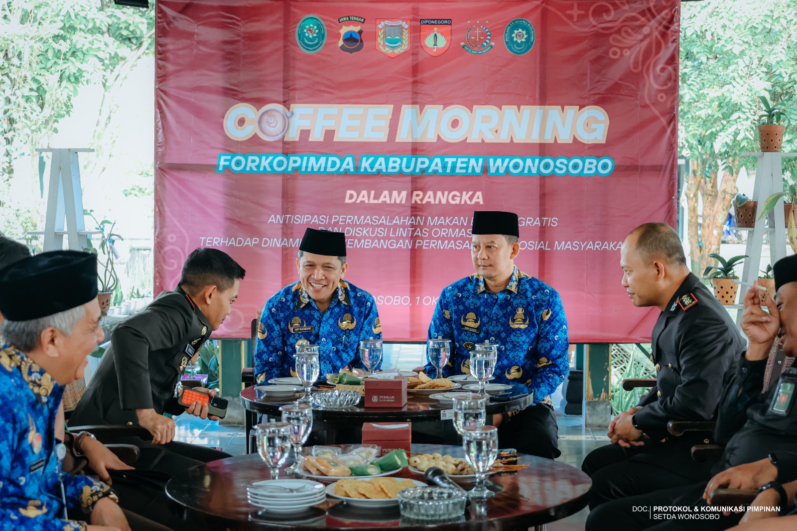 Coffee Morning FORKOMPIMDA dan ORMAS ISLAM
