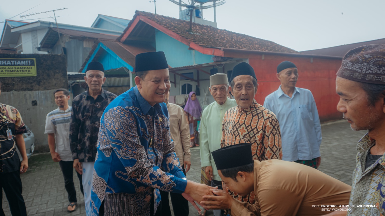 Penyerahan Bantuan Rumah Tidak Layak Huni (RTLH) dari Baznas Kabupaten Wonosobo