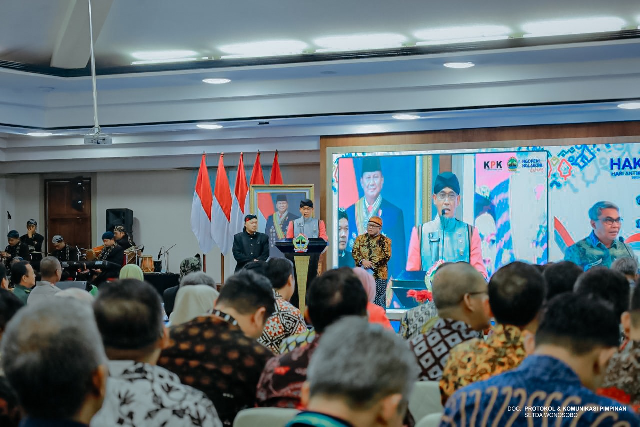 Peringatan Hari Anti Korupsi Sedunia (HAKORDIA) yang dirangkaikan dengan Gelar Pengawasan Daerah (LARWASDA) Provinsi Jawa Tengah