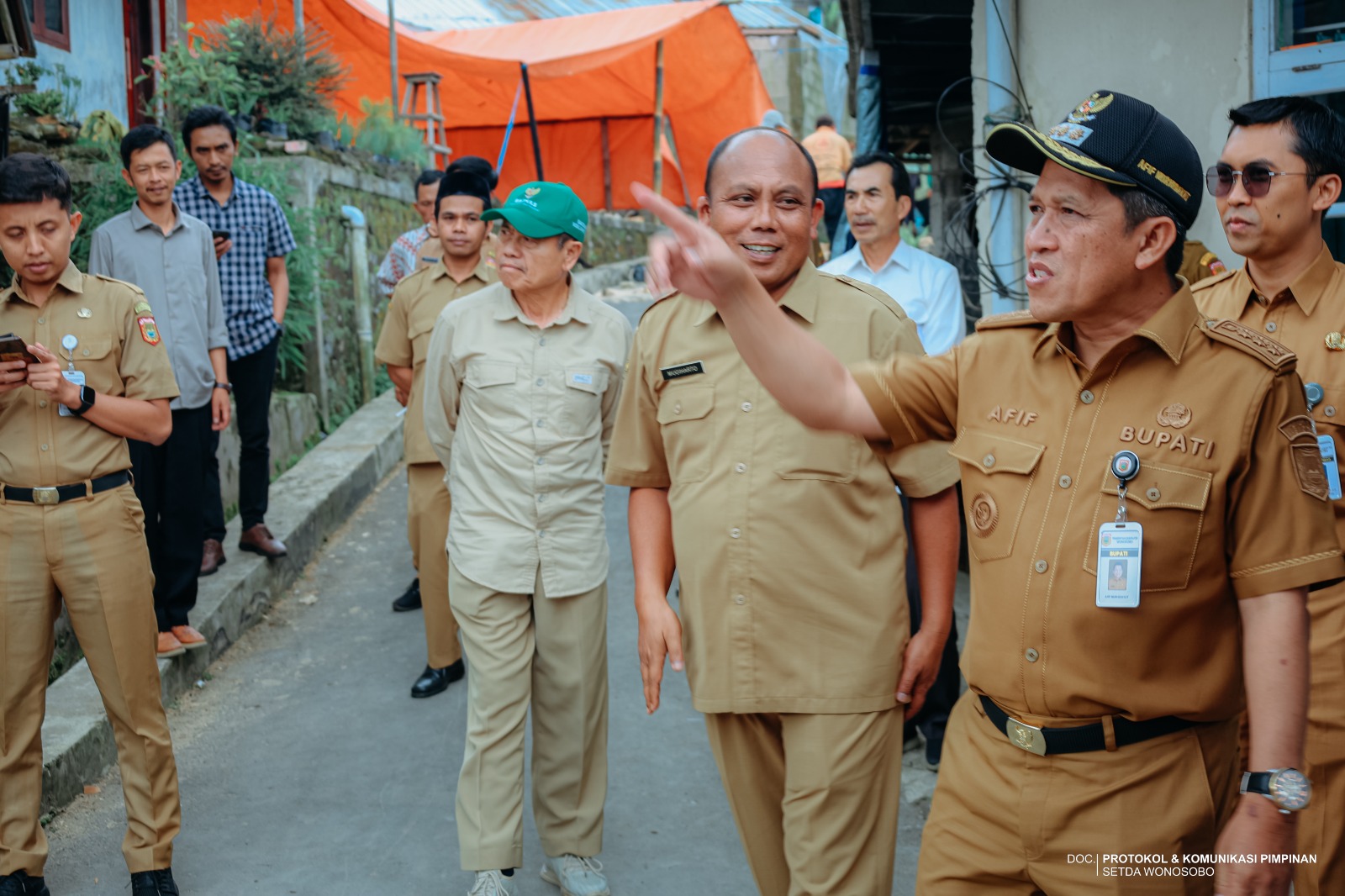 Penyerahan Bantuan Baznas untuk Korban Kebakaran