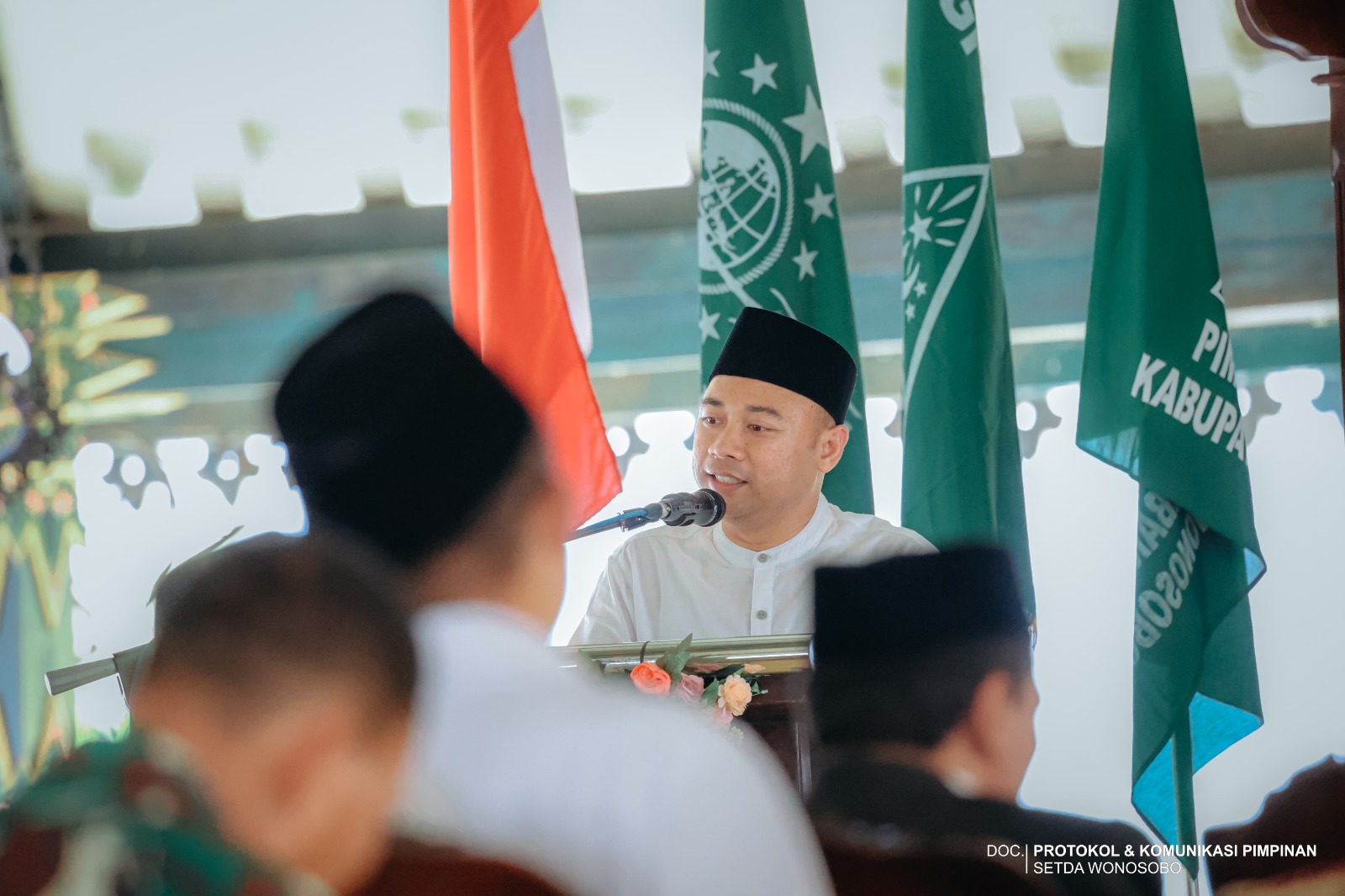 Halal Bihalal Forum Komunikasi Pondok Pesantren (FKPP) sekaligus Pelantikan Rijalul Ansor Kabupaten Wonosobo