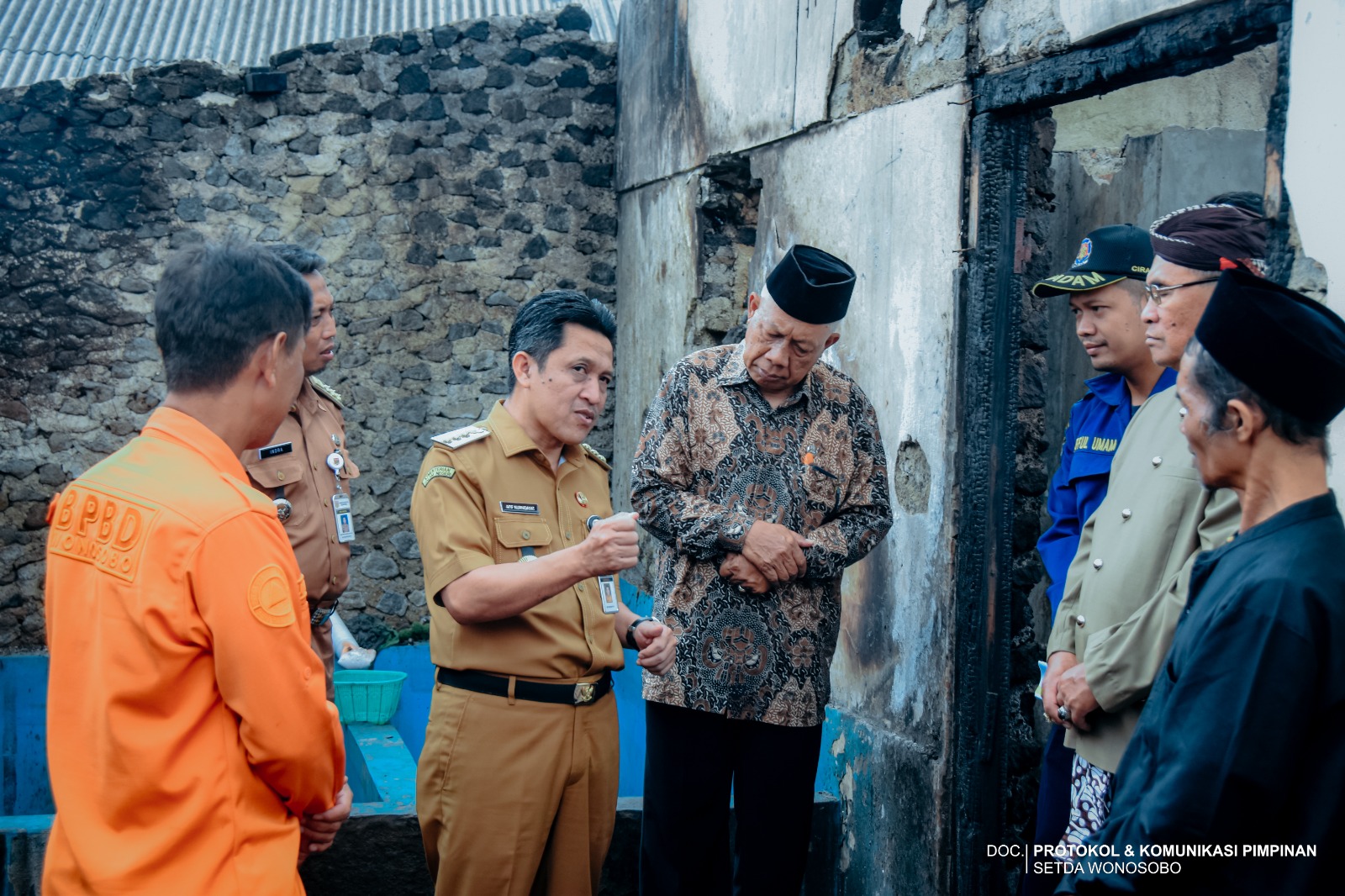 Penyerahan Bantuan Korban Kebakaran