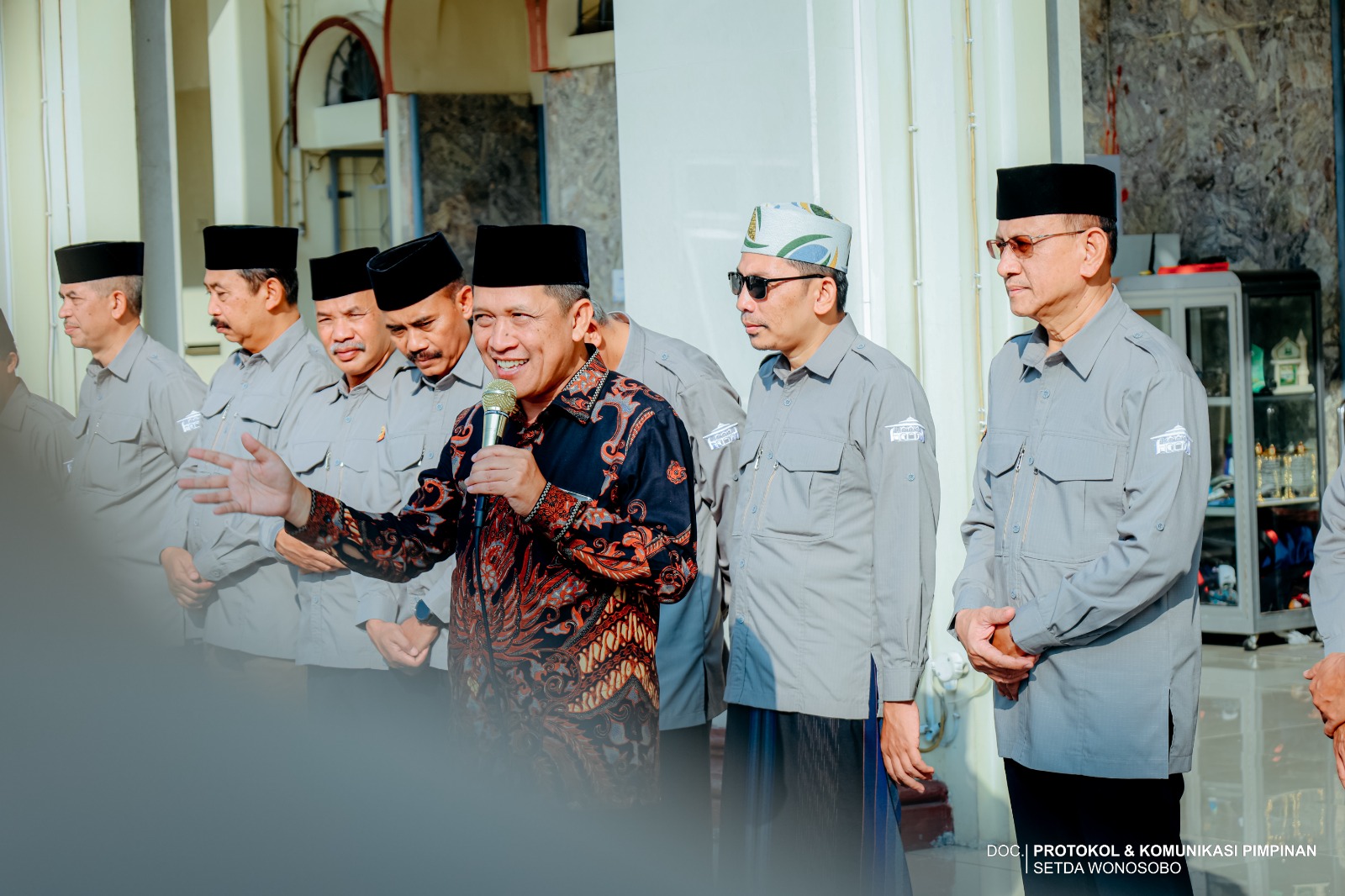Bupati Wonosobo Buka Capacity Building dan Outbond Remaja Masjid Agung Jami’